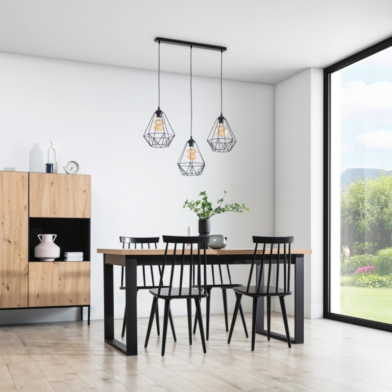 ELTAP Bendinni, 7419110cm závěsná lineární 3 černý