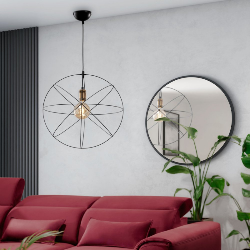 ELTAP Olinto, 4545130cm závěsná 1 černý