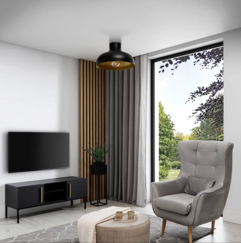 ELTAP Desolo, 402140cm stropní 1 černý