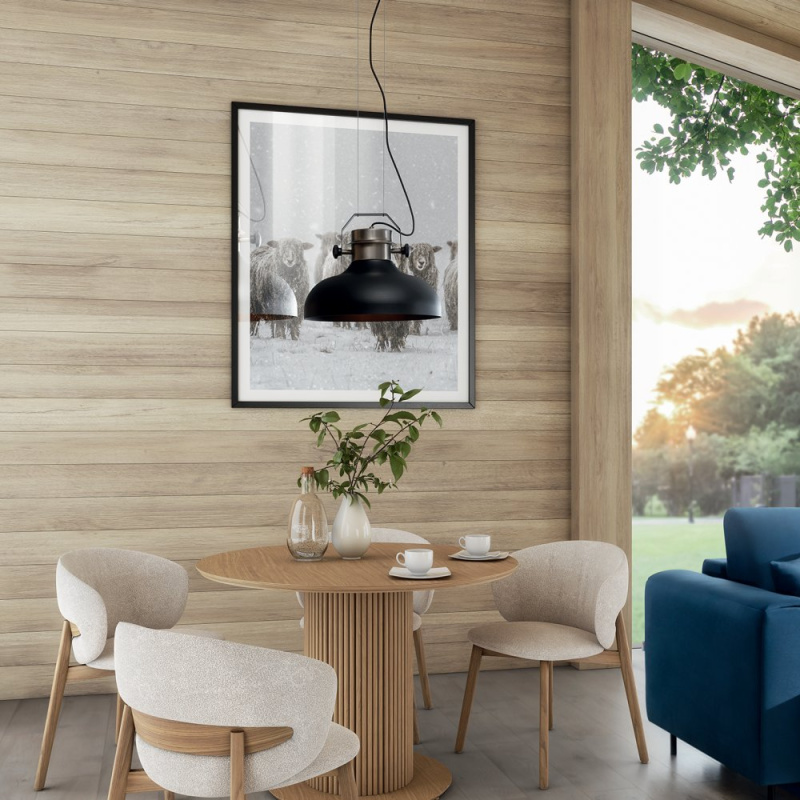 ELTAP Stealle, 4013040cm závěsná 1 černý