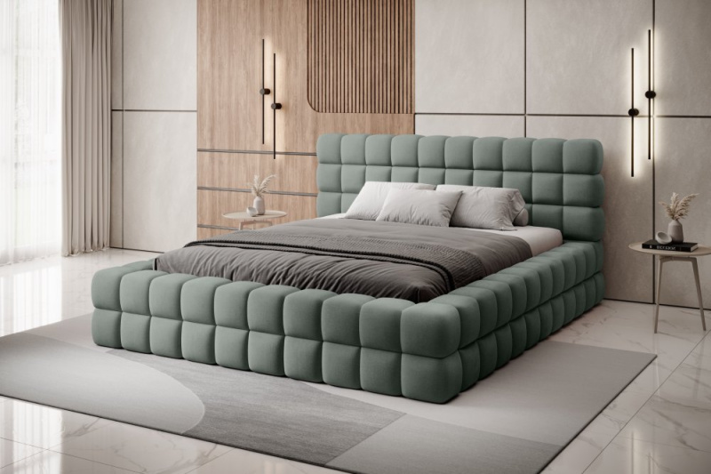 ELTAP Postel Dizzle Barva: Zelený, Textilie: Touch 100, Rozměr: 140x200