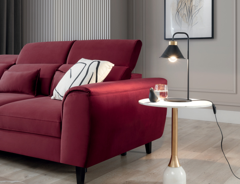 ELTAP Detmer, 202244cm noční 1 černý/zlatý