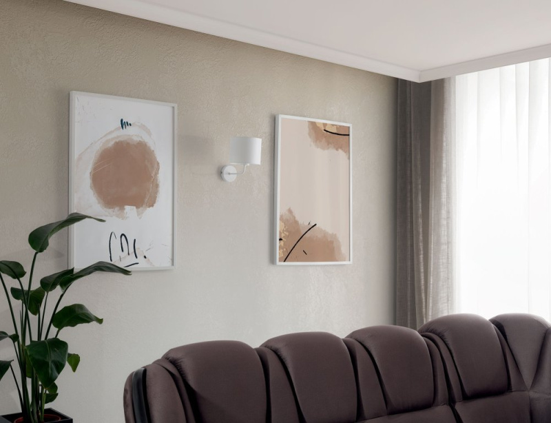 ELTAP Vespillo, 182624cm nástěnné svítidlo 1 bílý