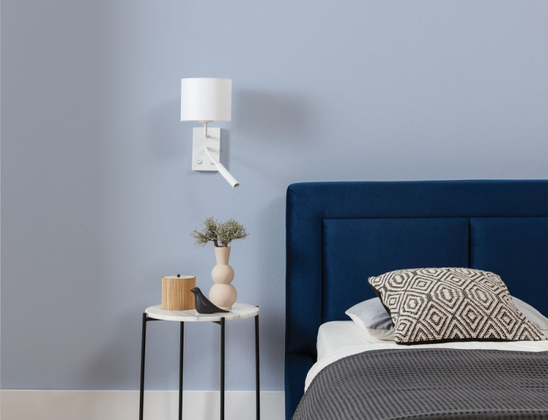 ELTAP Vespillo, 182638cm nástěnné svítidlo 2 bílý