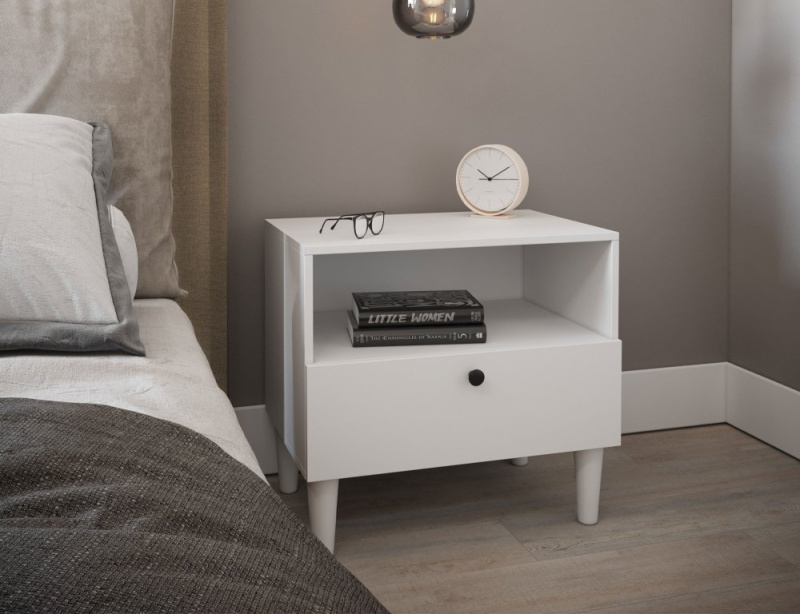 ELTAP Dullum 60 Stolek Bílý