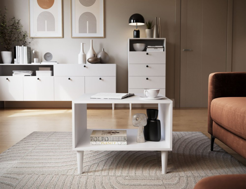 ELTAP Dullum 60 Konferenční Stolek Bílý