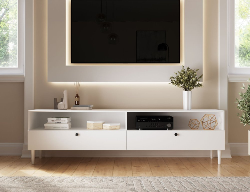 ELTAP Dullum 200 RTV Skříň Bílá