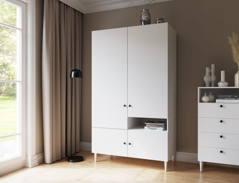 ELTAP Dullum 120 Skříň Bílá