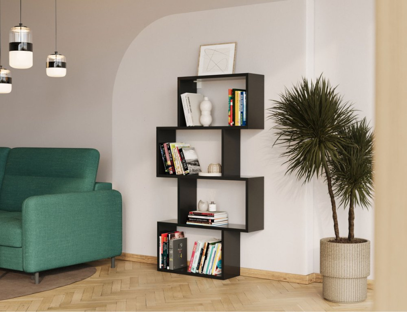 ELTAP Egurro Regał Czarny