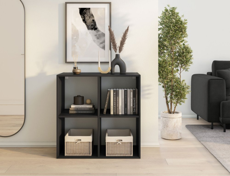 ELTAP Jugis Regał Czarny