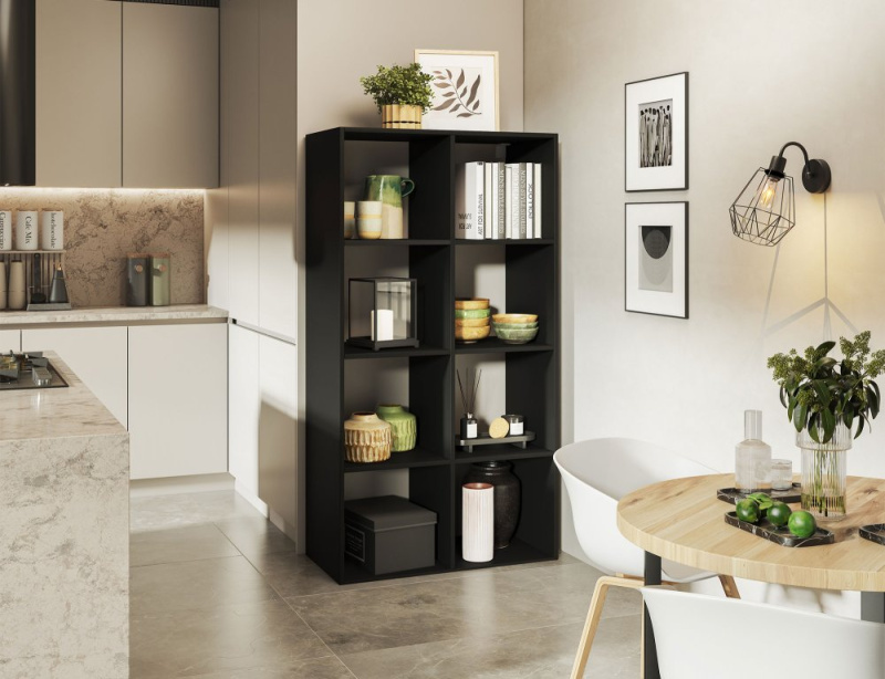 ELTAP Postto Regał Czarny