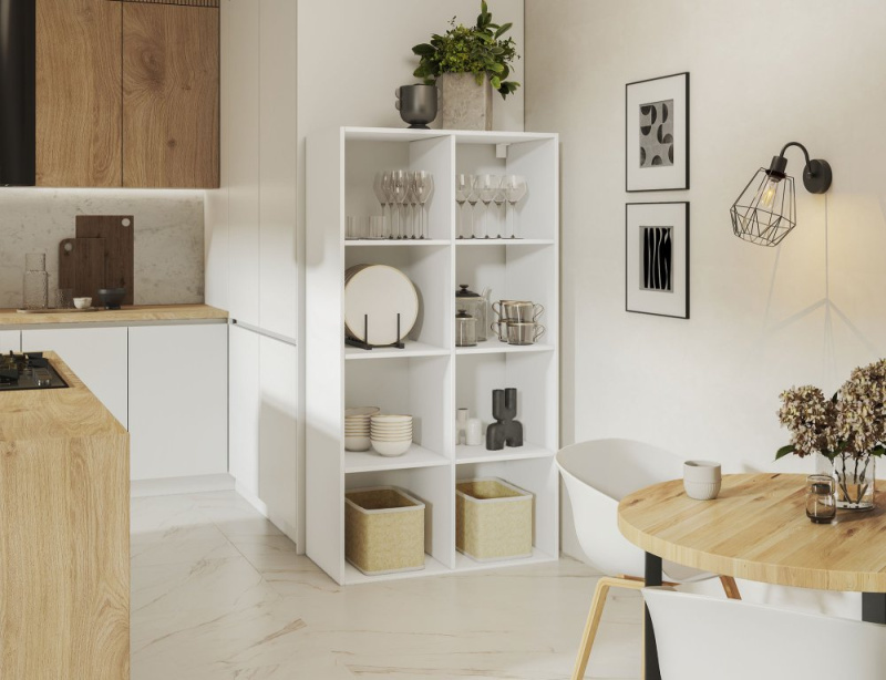 ELTAP Postto Regał Biały