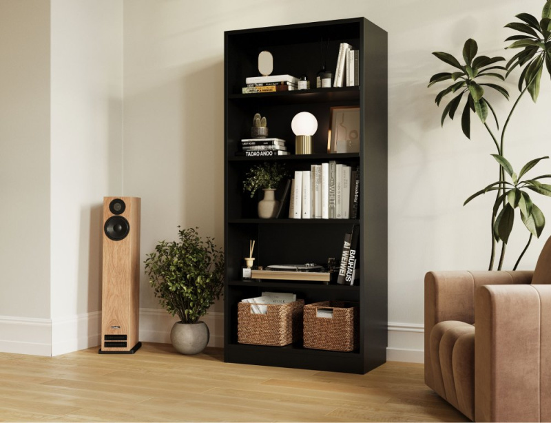 ELTAP Seilf Regał Czarny