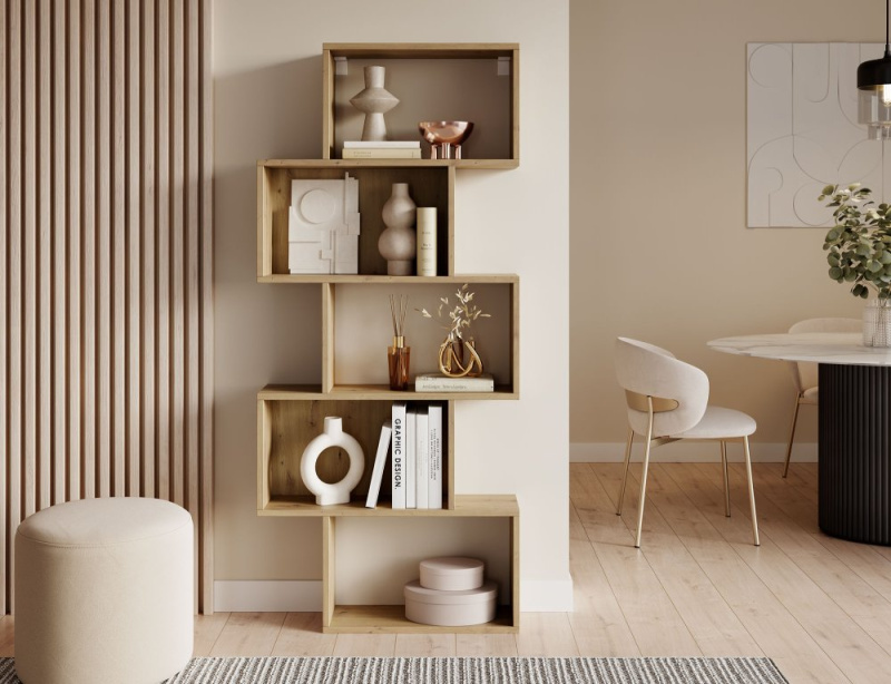 ELTAP Sottis Regał Dąb Artisan