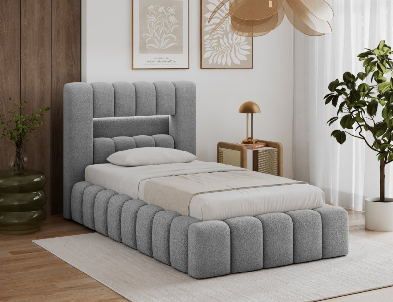 Postel Lamica 90x200 + Kovový rám/plynový píst/kontejner