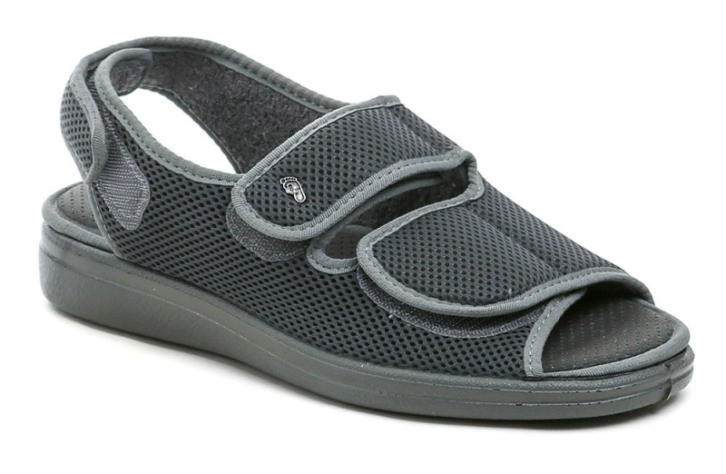 Dr. Orto 077M003 šedé pánské zdravotní sandály EUR 46