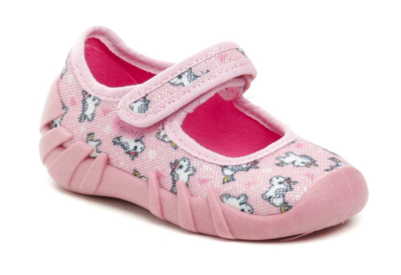 Befado 109n267 růžové dětské baleríny EUR 20