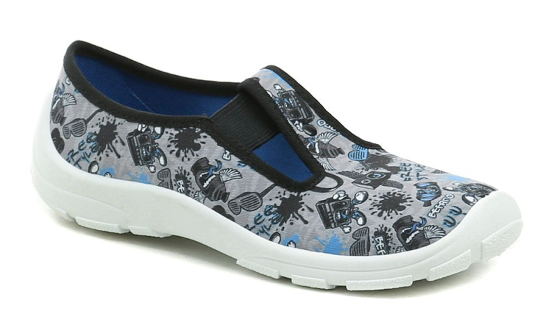 Befado 975Y197 šedo modrá dětská obuv EUR 34