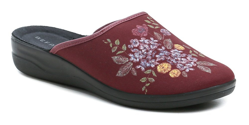Befado 551D011 vínové dámské papuče EUR 41