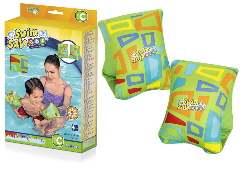 Plavkové rukávy S/M Bestway 32182 – Zelené