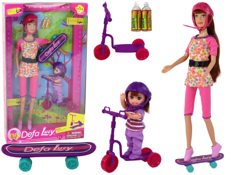 LEAN Toys Lucy Pink Scooter Skateboard Helmets