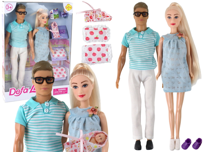 Lean Toys Těhotná Lucy s Kevinem