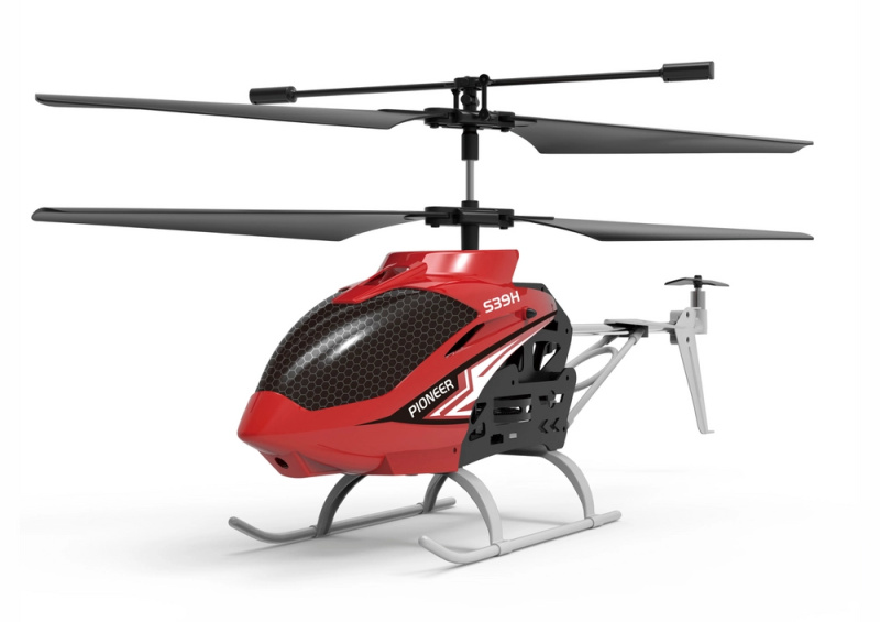 SYMA S39H Vrtulník na dálkové ovládání Červená barva