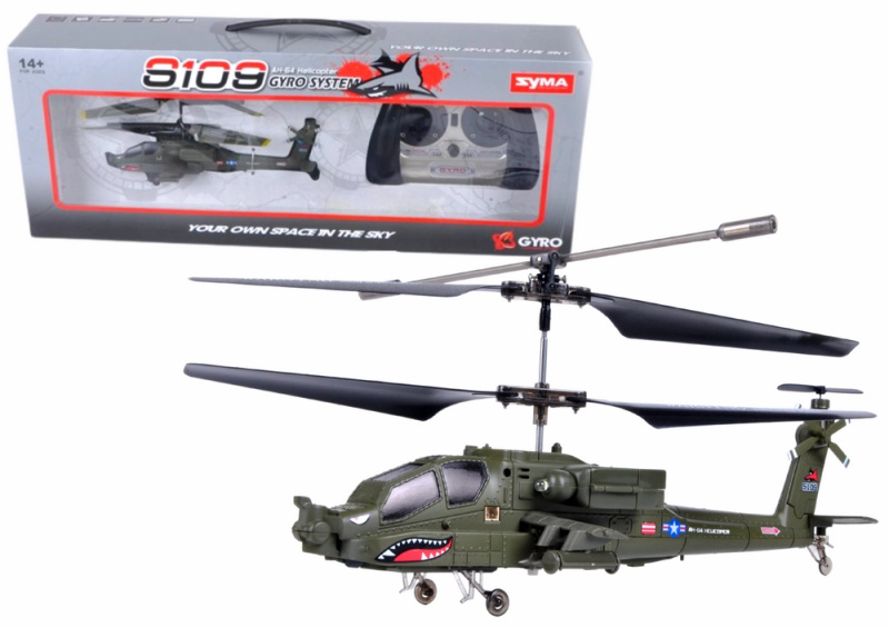 Zelený zánmoří helikoptéra SYMA