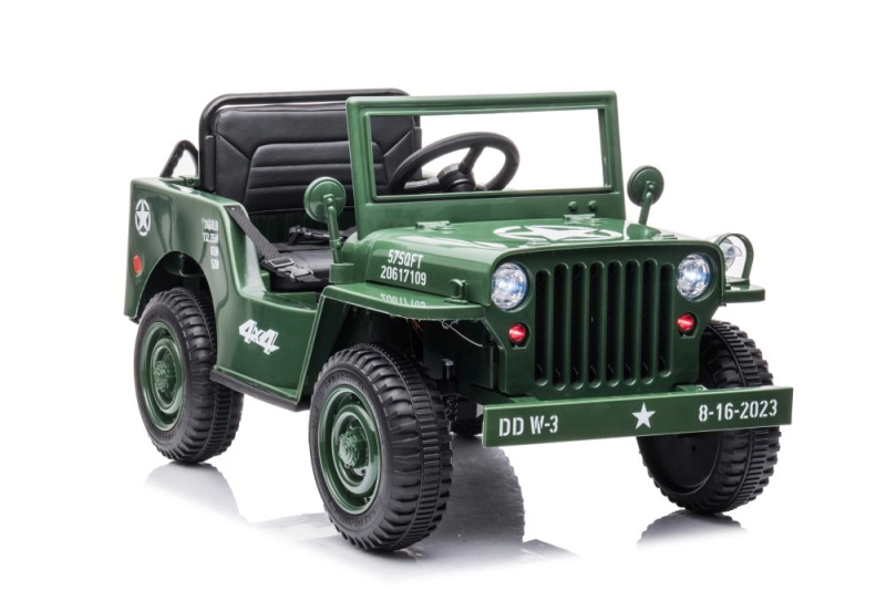 Lean Toys elektrické auto Jeep JH-103 4x4 Army Green