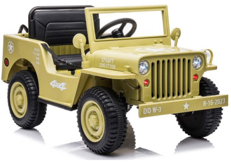 Lean Toys elektrické auto Jeep JH-103 4x4 Khaki