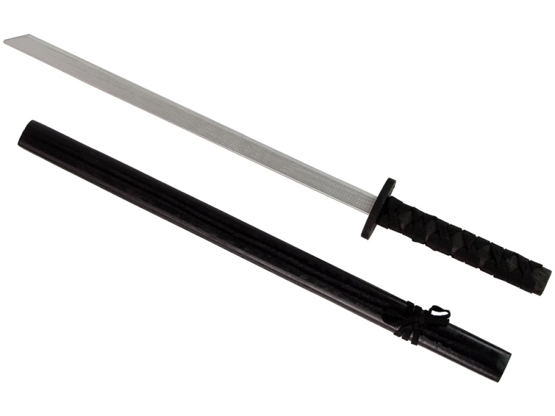 Dřevěný černý meč pro rytíře 73 cm