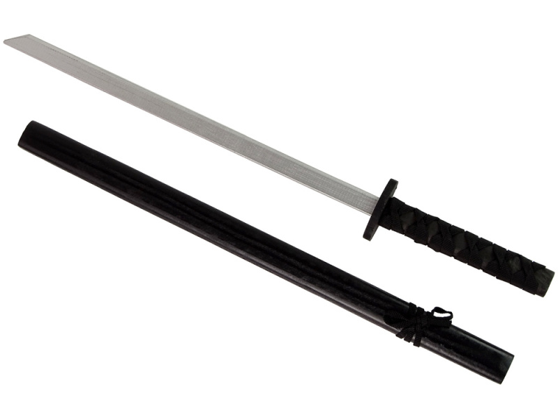 Dřevěný černý meč pro rytíře 73 cm