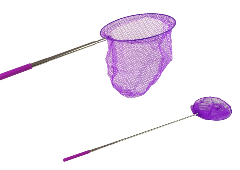 Teleskopická síťka - 85cm fialová