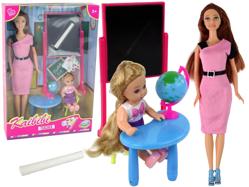 LEANToys učitelka a žákyně v lavici