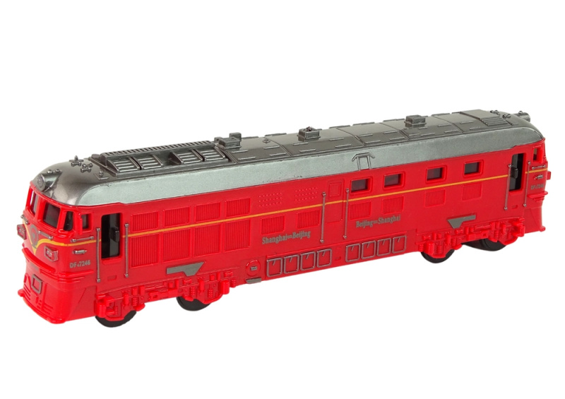 Lean Toys Světla vlaku pro děti zní červeně