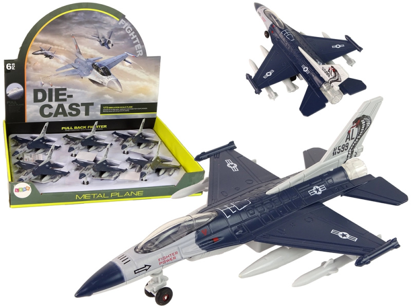 LEAN Toys Zvuky světel třecího pohonu letadla Námořnictvo 1:72