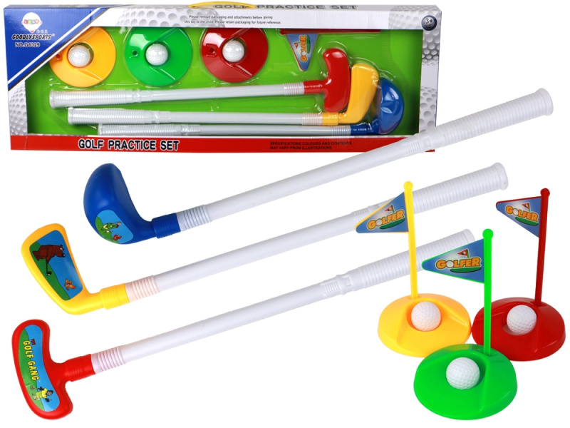 Mini plastový golfový set pro děti ks12