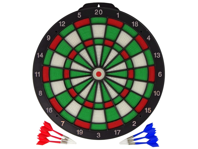 Lean Toys Arkádová hra Dartboard Šipky