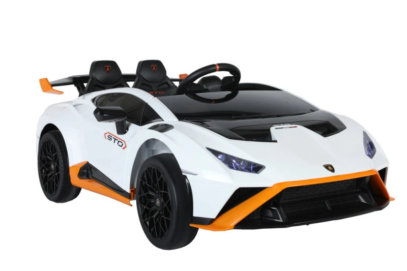 Lean Cars elektrické vozidlo Lamborghini STO Drift bílá