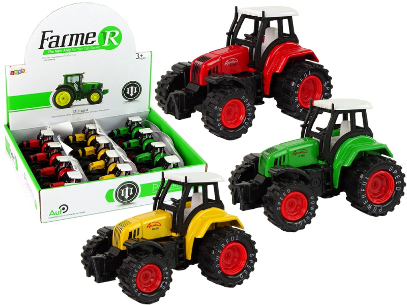Dětský traktor s kovovým pohonem