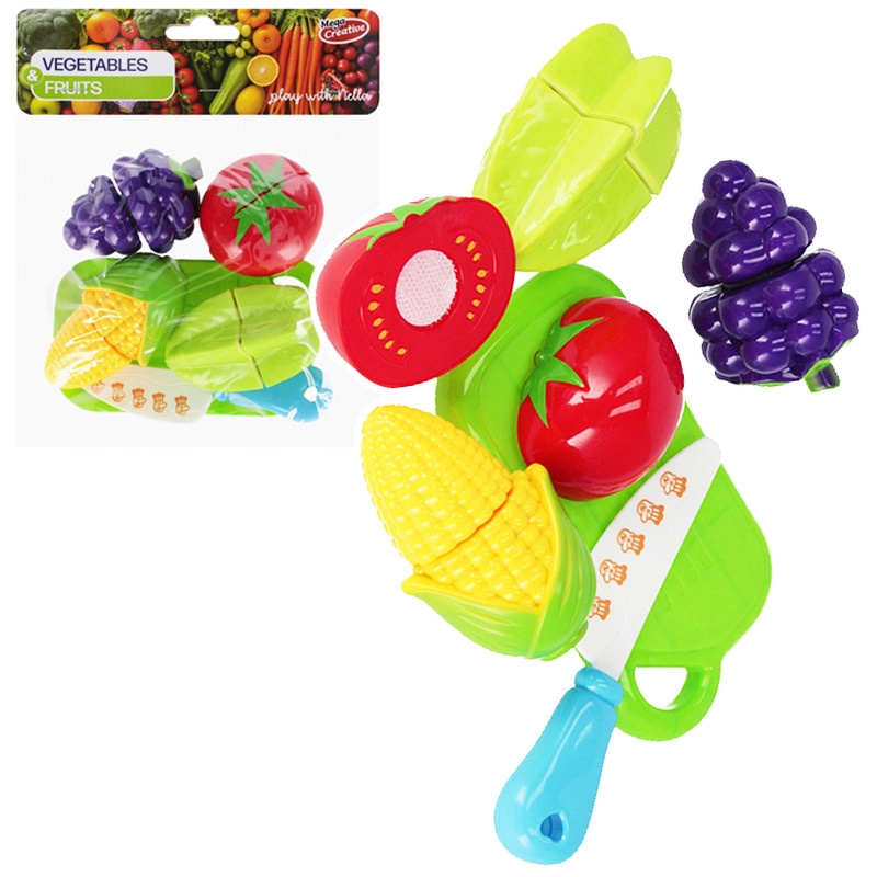 Sada ovoce a zeleniny na krájení pro děti
