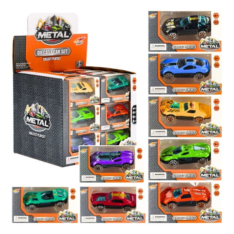 kovové autíčko – osobní auto pro děti a sběratele