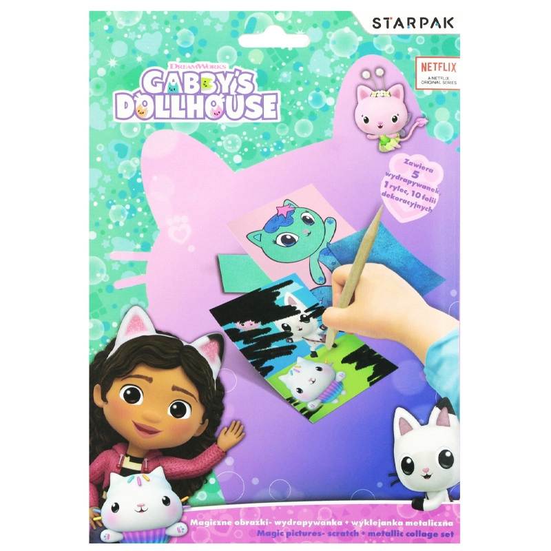 Škrabací set Gabby's House