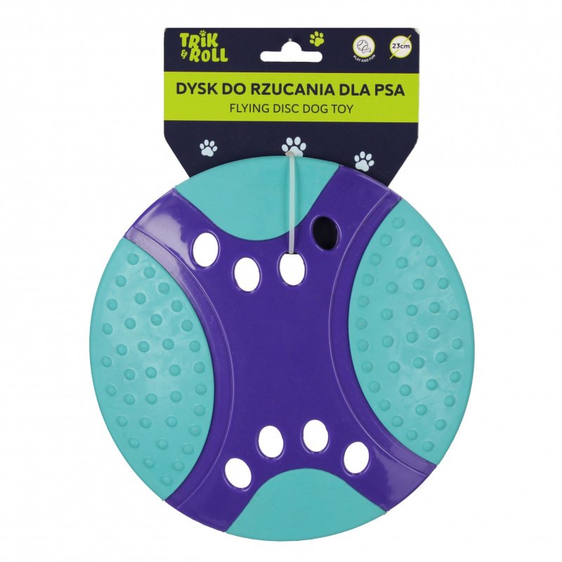 Disk pro psy modro-fialový