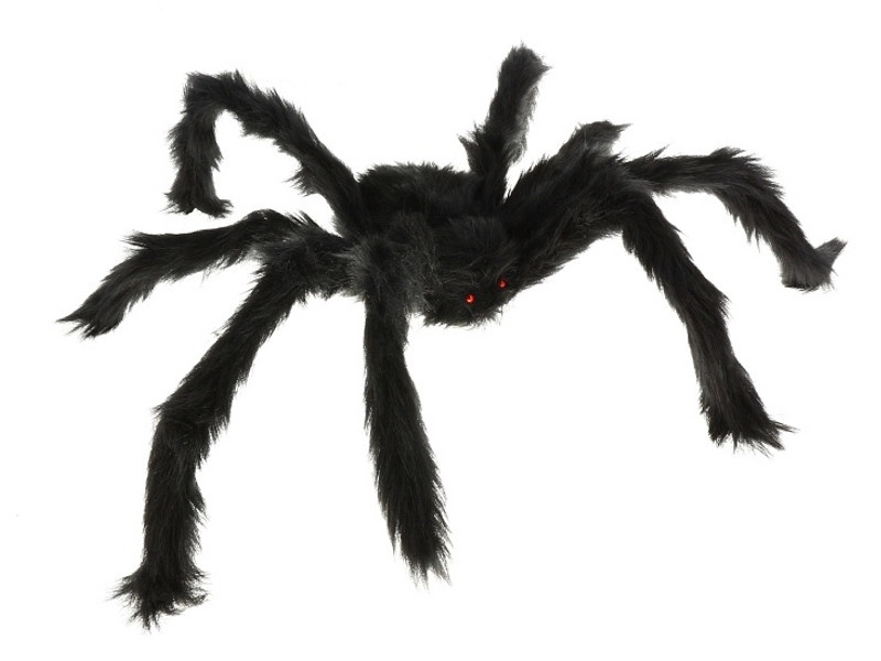 Velký umělý chlupatý pavouk 60 cm