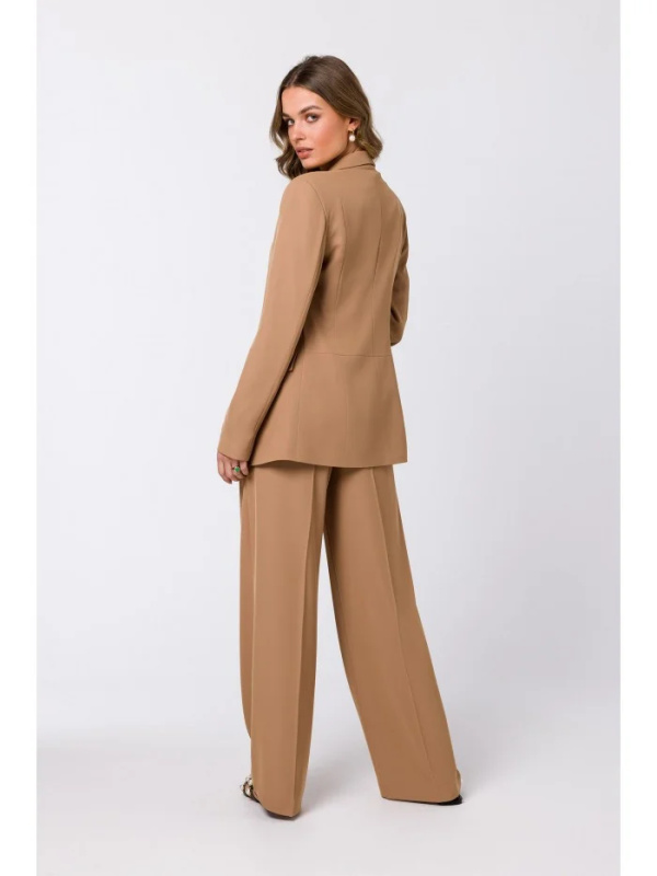 S330 Blejzr s otevřenou přední částí - béžový EU XXL