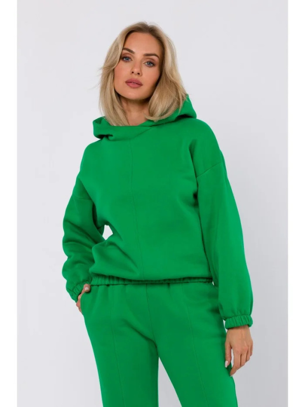 M759 Mikina s kapucí - zelená EU 2XL/3XL