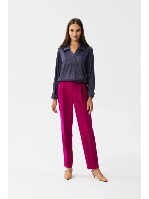 S357 Zavinovací halenka s potiskem - model 1 EU XXL