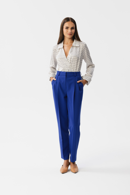 S357 Zavinovací halenka s potiskem - model 2 EU XL