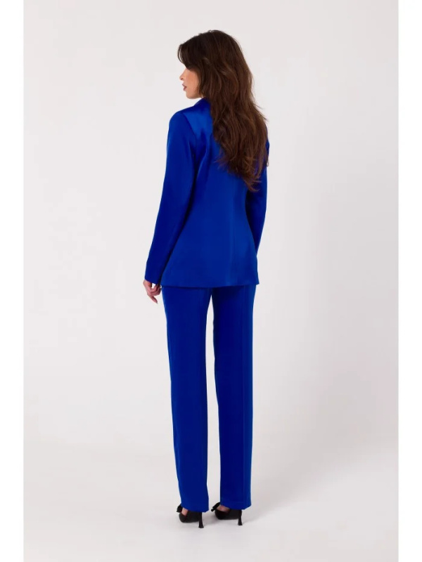 K173 Fancy blazer - safírový EU XL